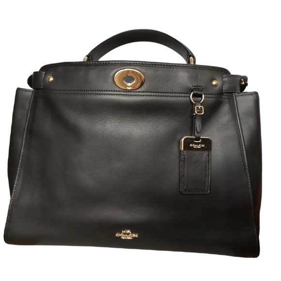 Coach Gramercy Satchel in Black - Picture 2 of 10